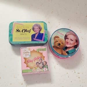 The Golden Girls Set of 3 Collectible Tin With Candy